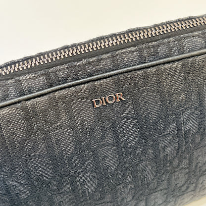 Dior Saddle Triple Pouch Black