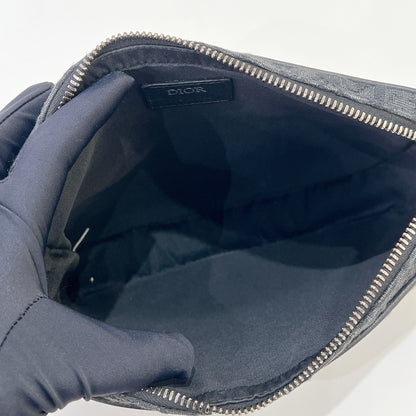 Dior Saddle Triple Pouch Black