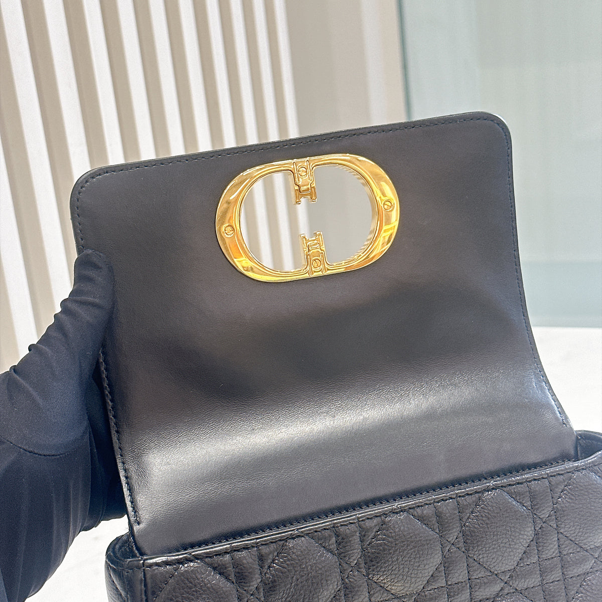 Dior Caro Small in Black