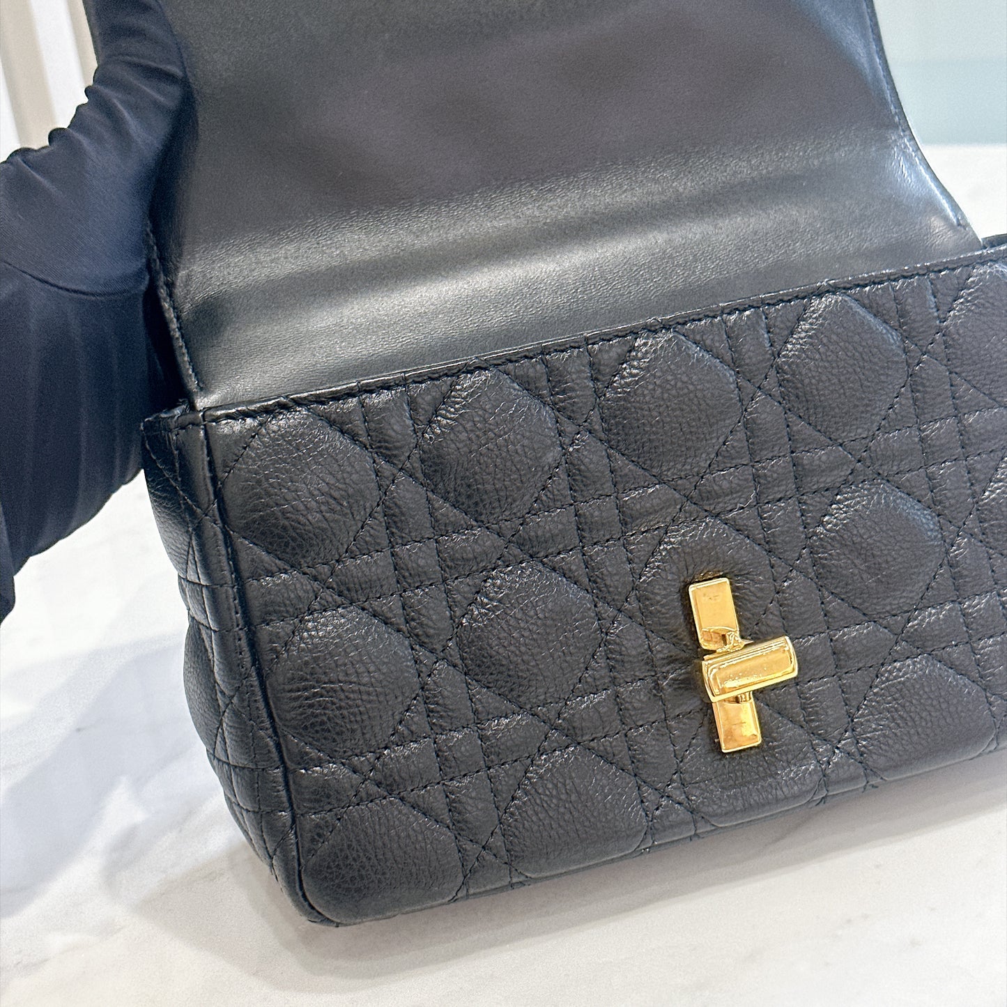 Dior Caro Small in Black