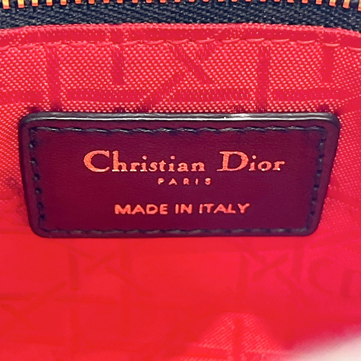 Lady Dior Mini in Black GHW