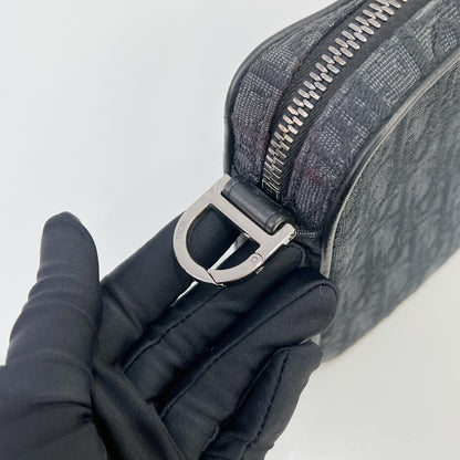 Dior Saddle Triple Pouch Black