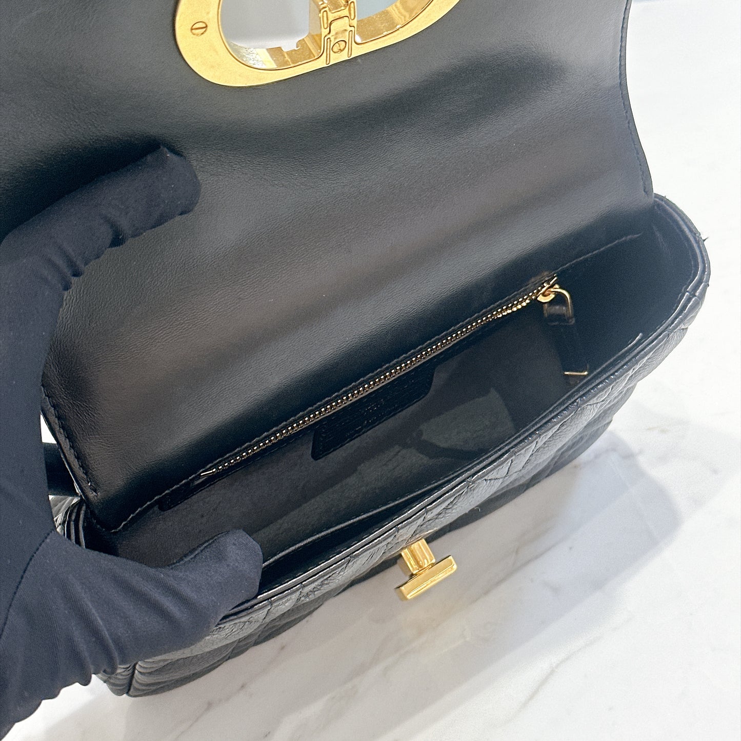 Dior Caro Small in Black