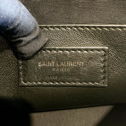YSL Niki Baby in Vintage Leather Black