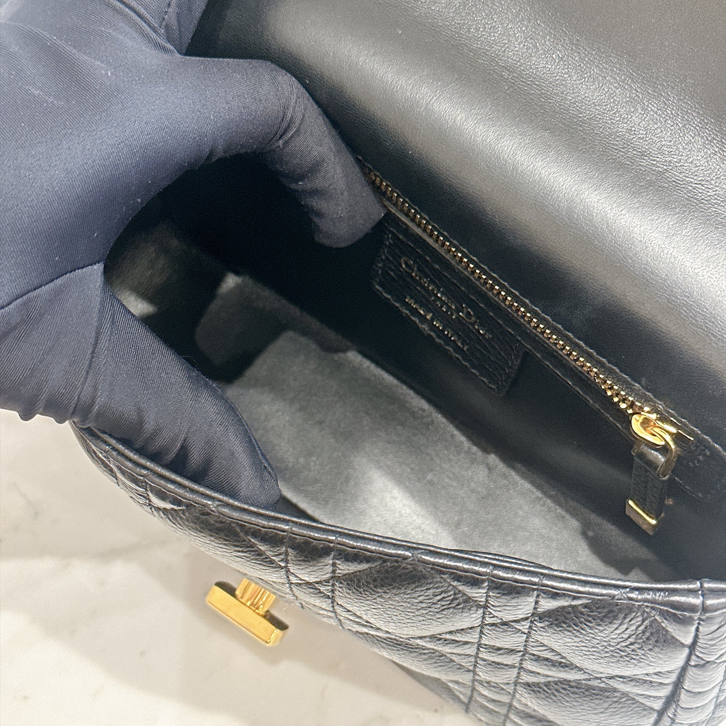 Dior Caro Small in Black