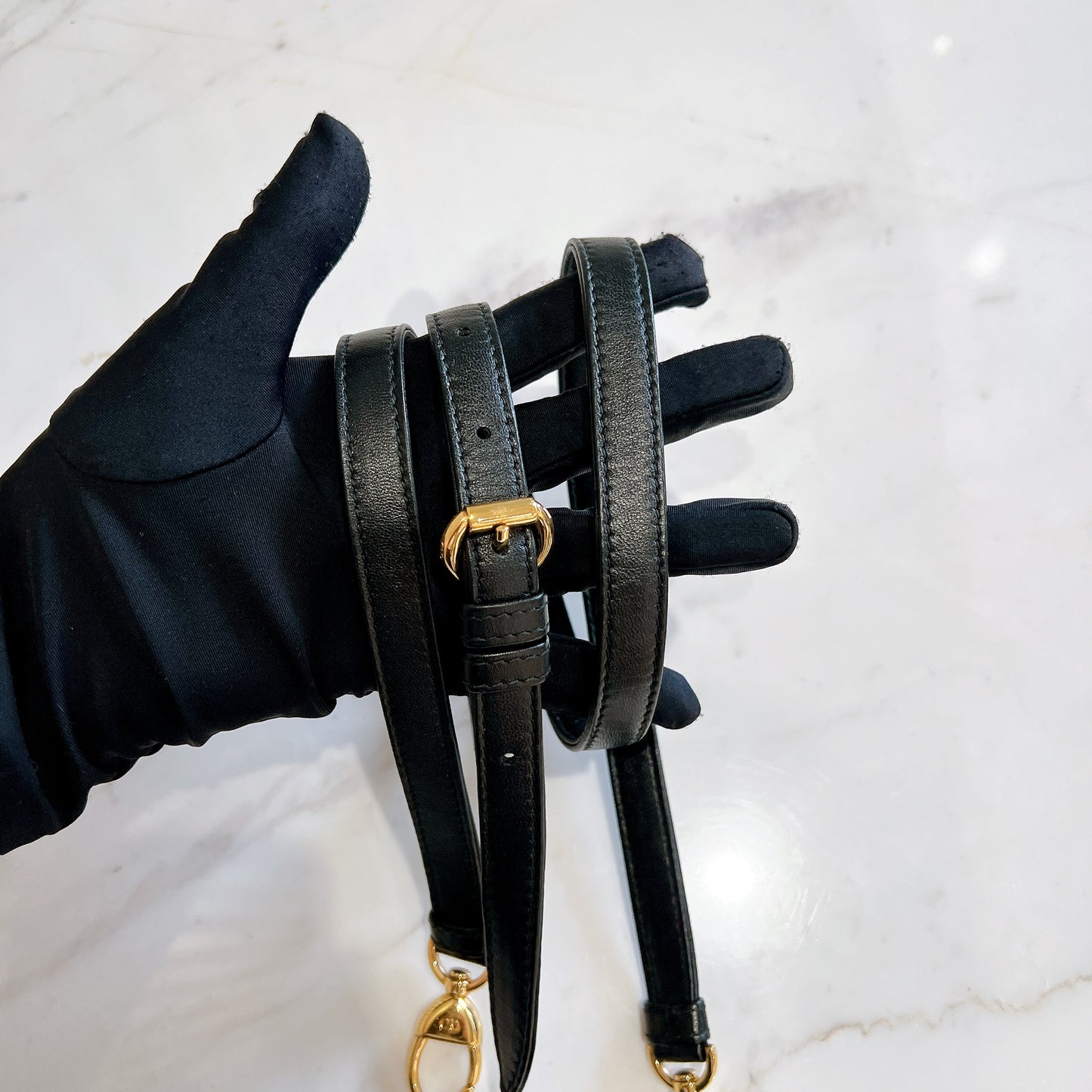 Lady Dior Mini in Black GHW