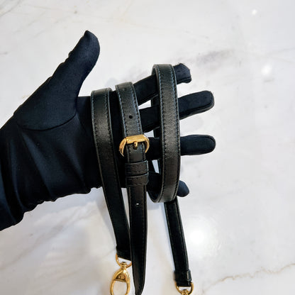 Lady Dior Mini in Black GHW