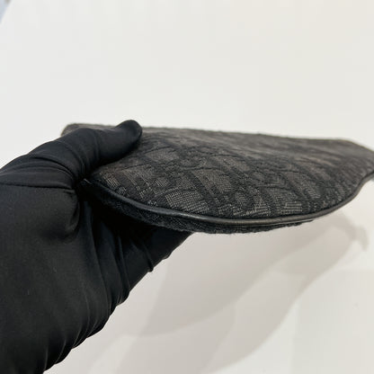Dior Saddle Triple Pouch Black
