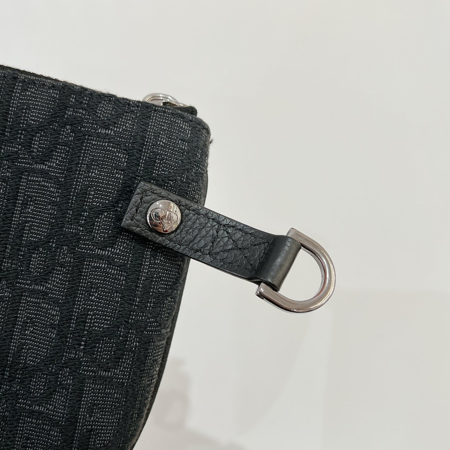 Dior Saddle Triple Pouch Black