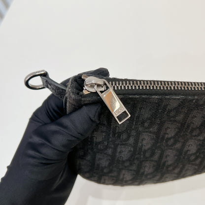 Dior Saddle Triple Pouch Black