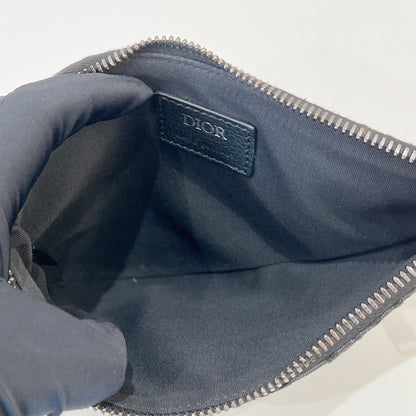 Dior Saddle Triple Pouch Black