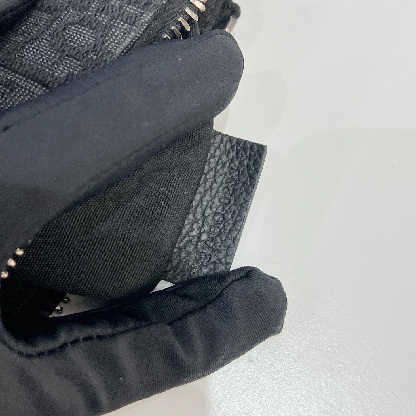 Dior Saddle Triple Pouch Black