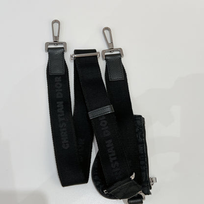 Dior Saddle Triple Pouch Black