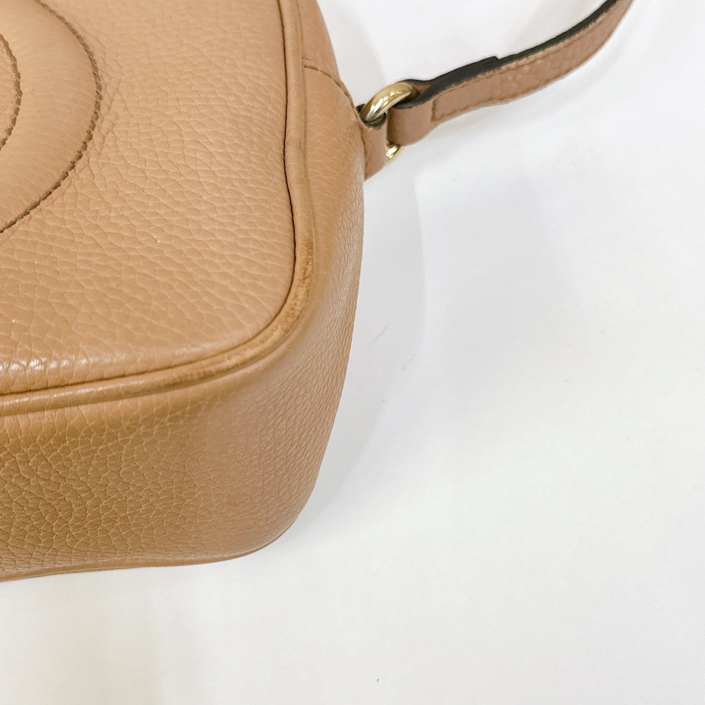 Gucci Soho Camera Bag in Beige