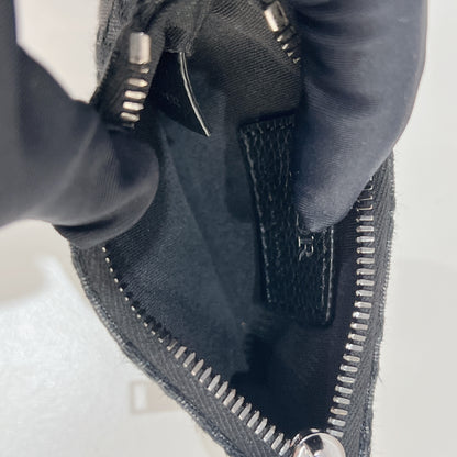 Dior Saddle Triple Pouch Black