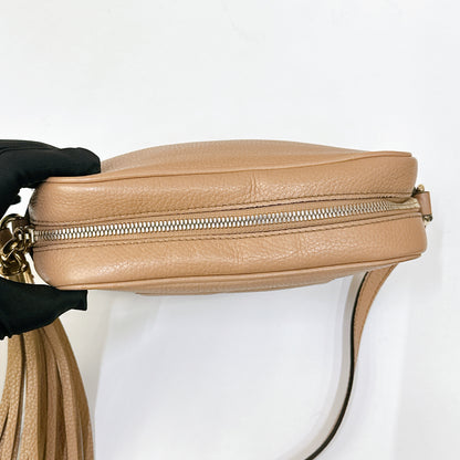 Gucci Soho Camera Bag in Beige