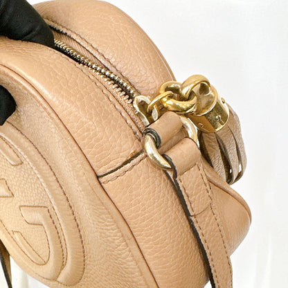 Gucci Soho Camera Bag in Beige