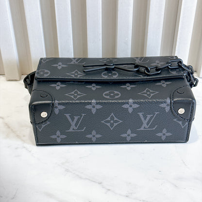 LV Steamer Wearable Wallet in Monogram Eclipse