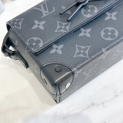 LV Steamer Wearable Wallet in Monogram Eclipse