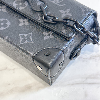 LV Steamer Wearable Wallet in Monogram Eclipse