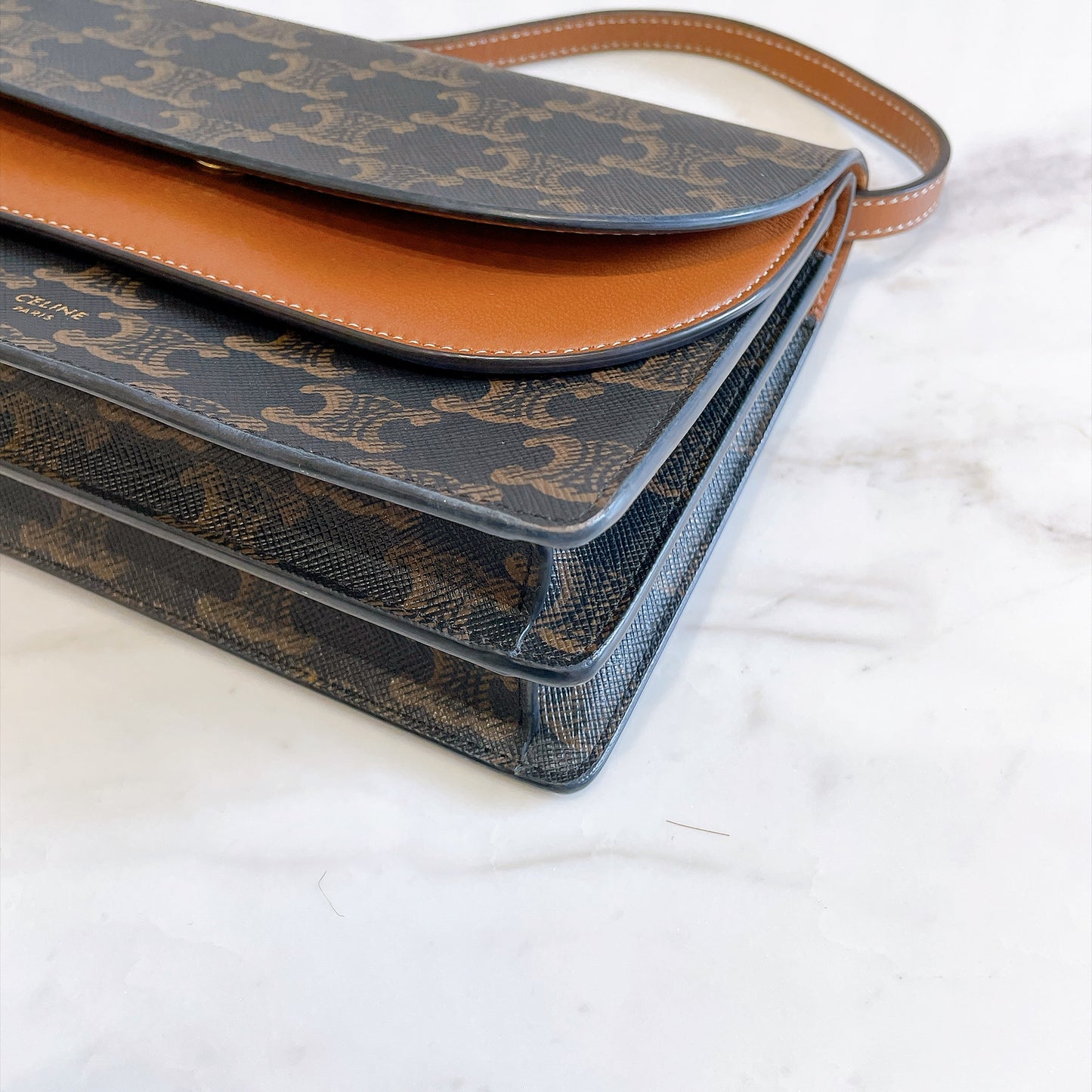 Celine Duo Wallet On Strap