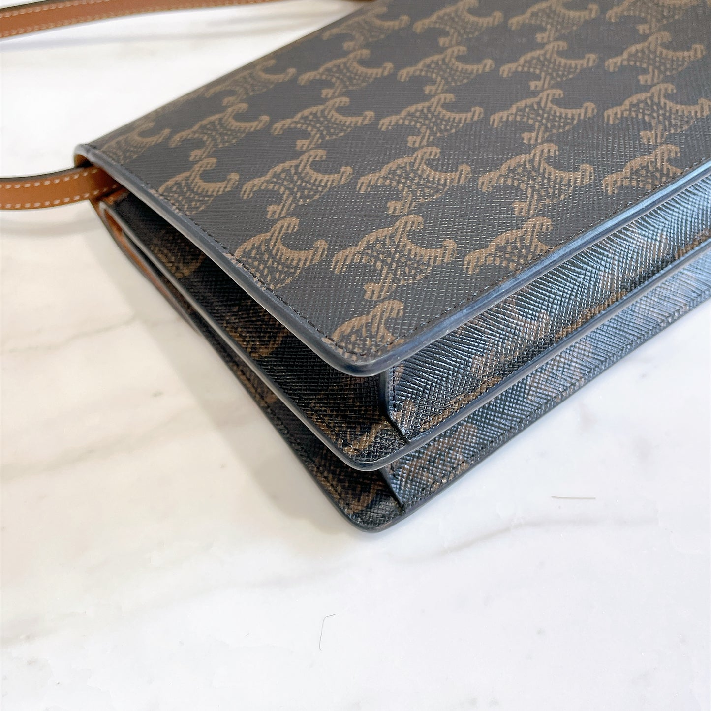 Celine Duo Wallet On Strap