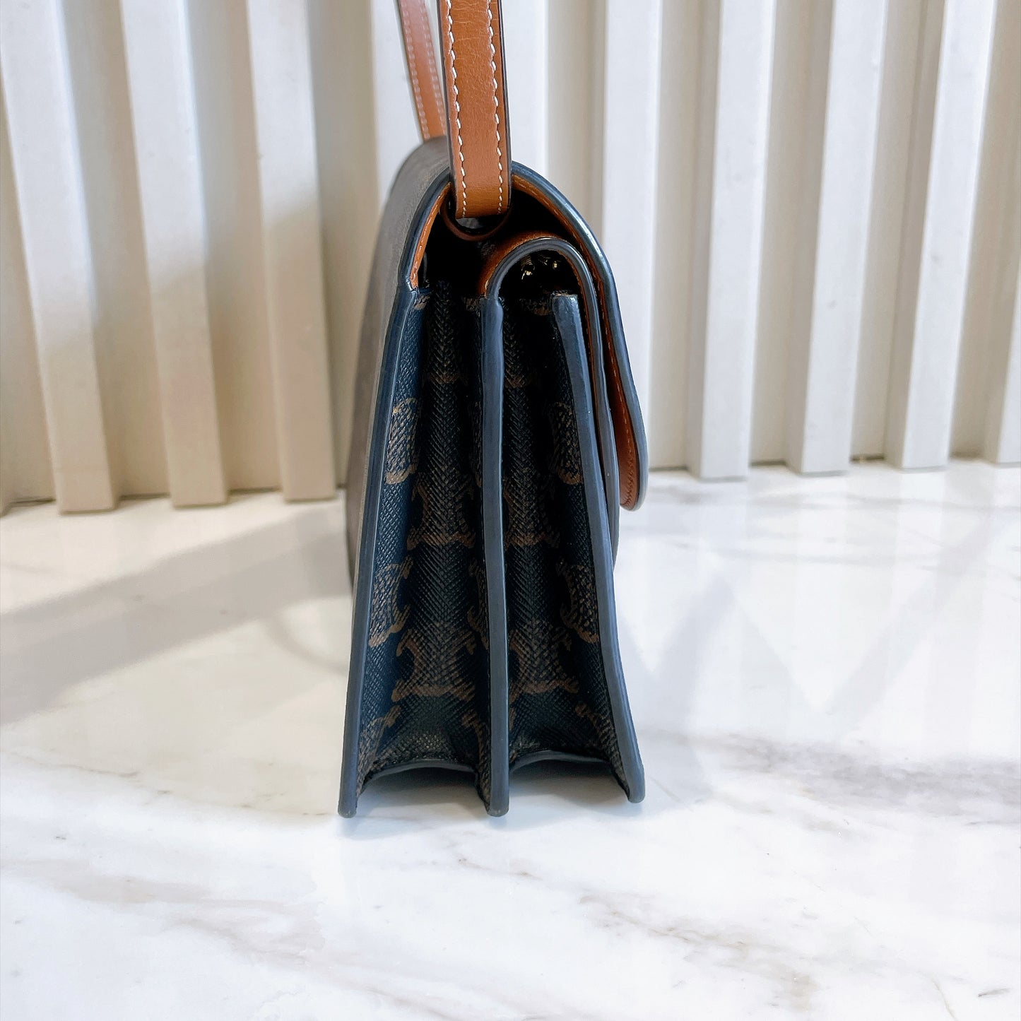 Celine Duo Wallet On Strap