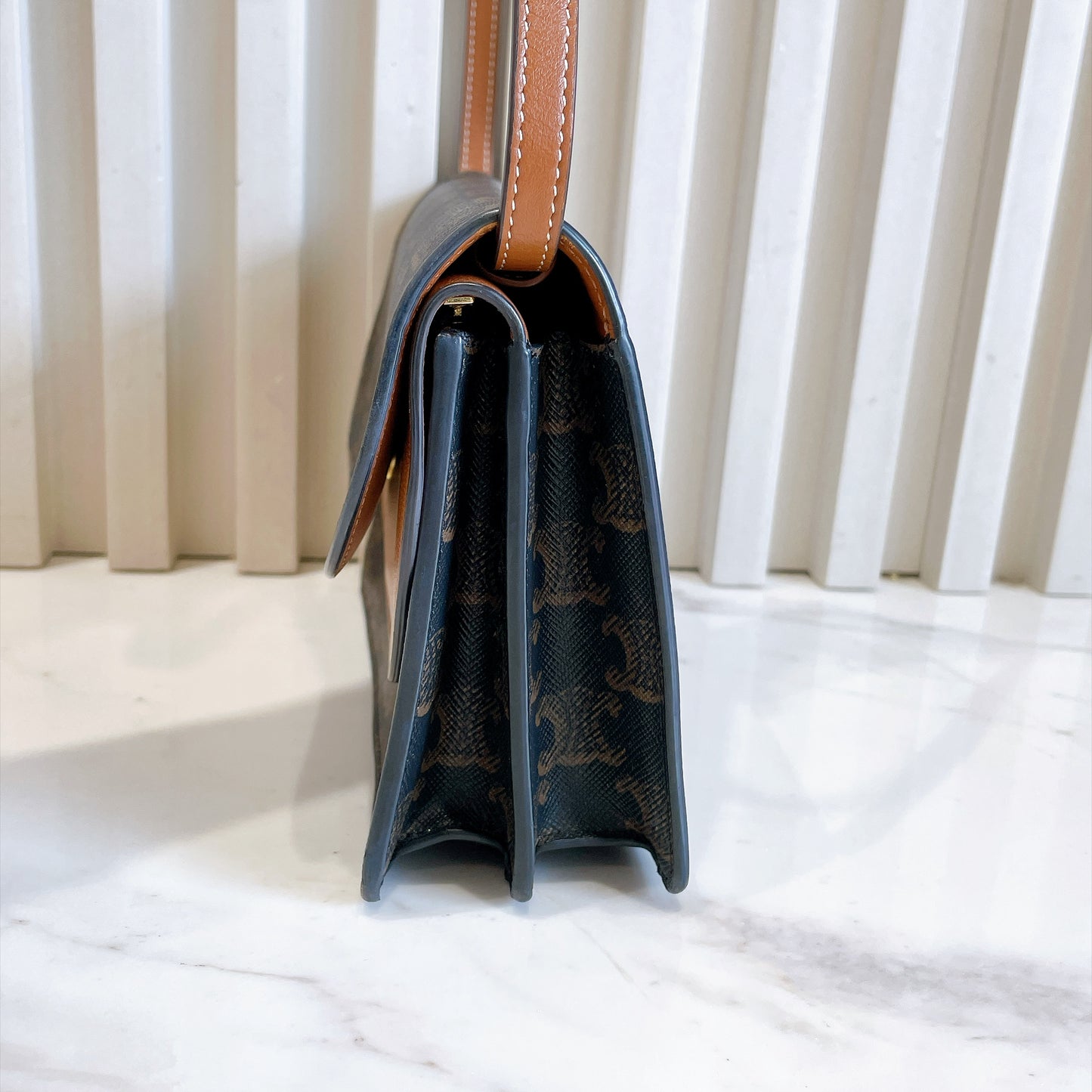 Celine Duo Wallet On Strap