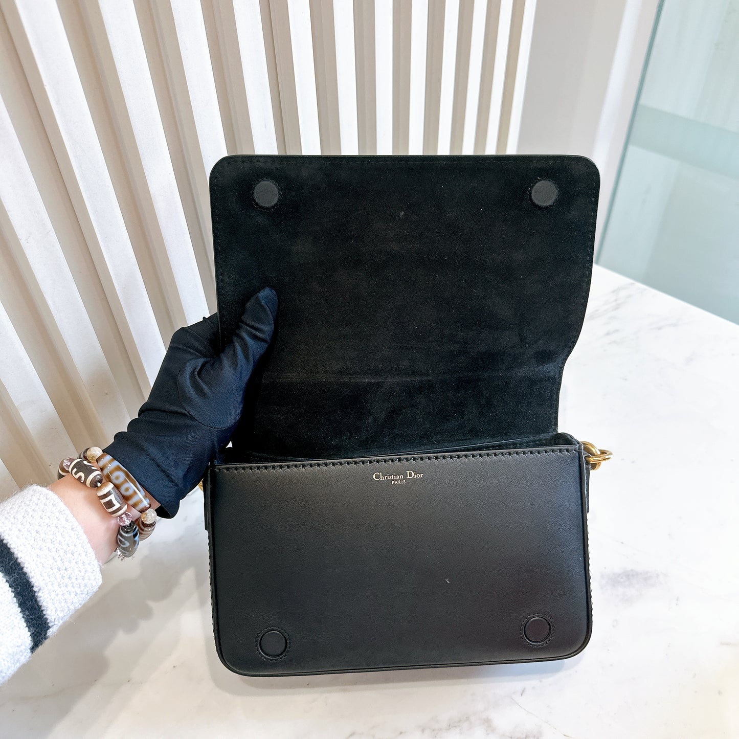 Dior Jadore Clutch with Handle Black