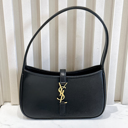 YSL Le 5 A Mini in Black