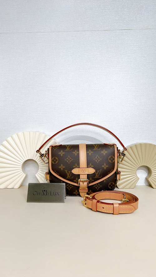 LV Monogram Saumur BB