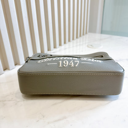 Dior Safari 1947 Messenger Bag in Grey