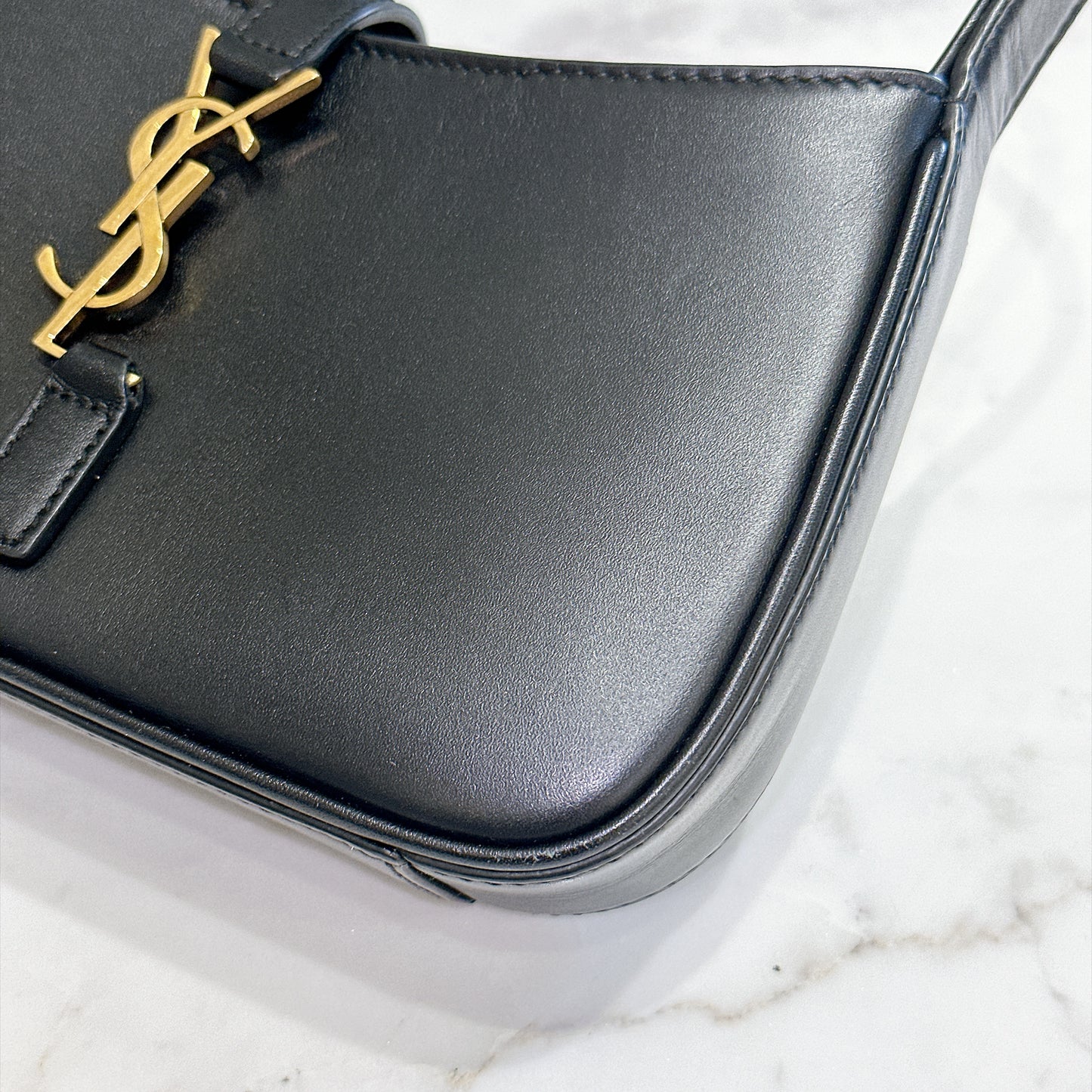 YSL Le 5 A Mini in Black