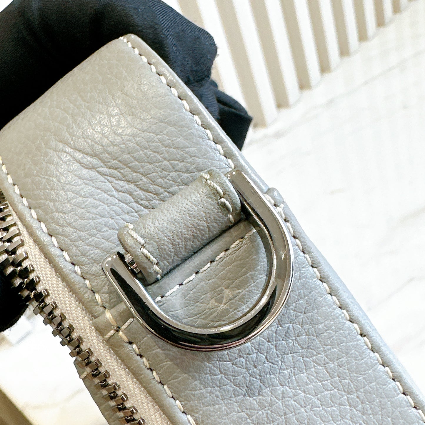 Dior Safari 1947 Messenger Bag in Grey