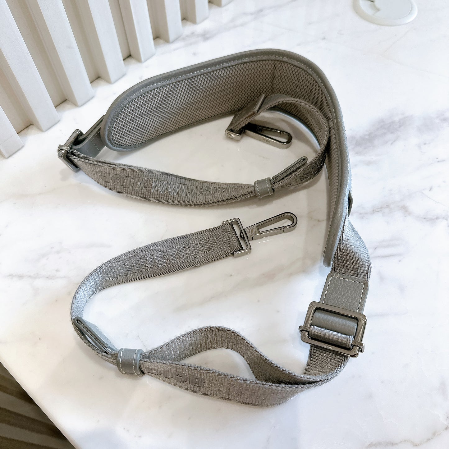 Dior Safari 1947 Messenger Bag in Grey