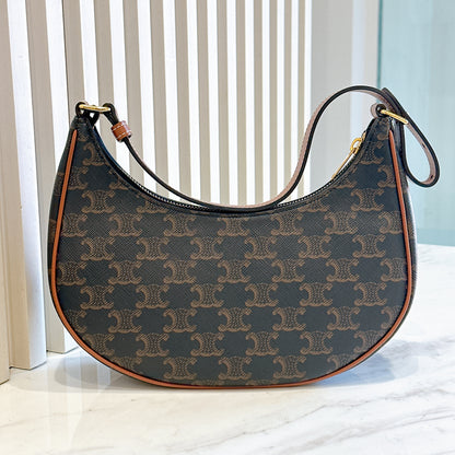 Celine Ava in Tan Triomphe Canvas