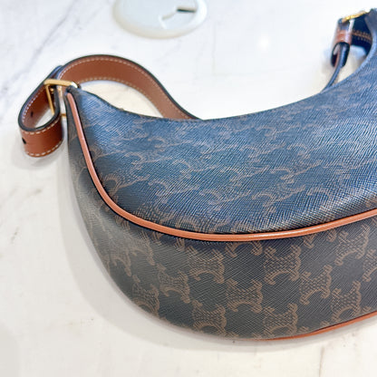 Celine Ava in Tan Triomphe Canvas