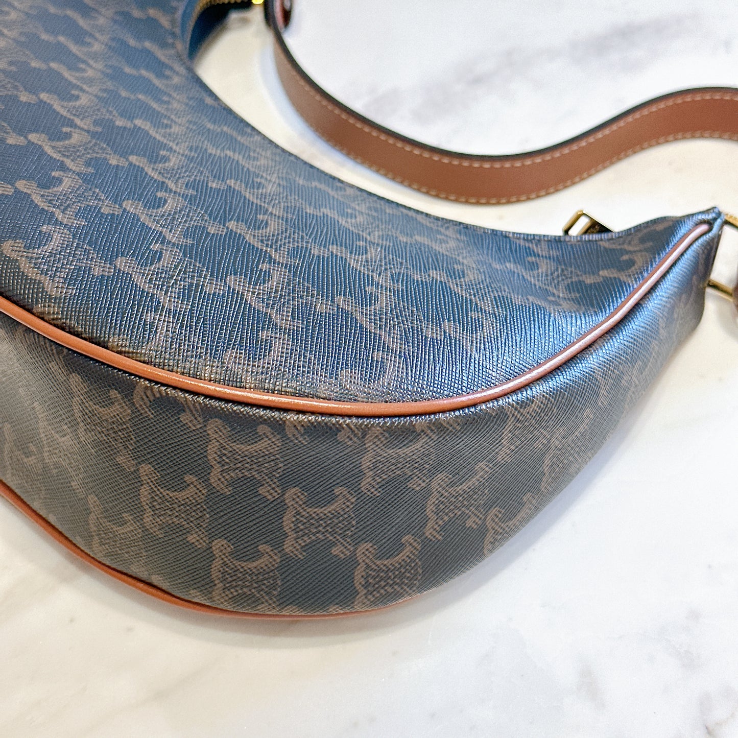 Celine Ava in Tan Triomphe Canvas