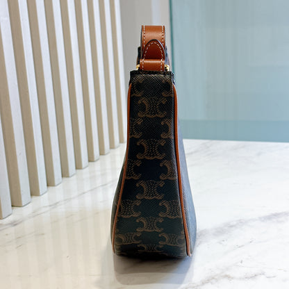 Celine Ava in Tan Triomphe Canvas