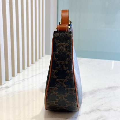 Celine Ava in Tan Triomphe Canvas