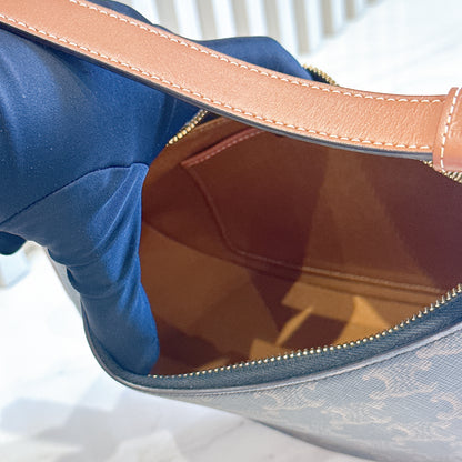 Celine Ava in Tan Triomphe Canvas
