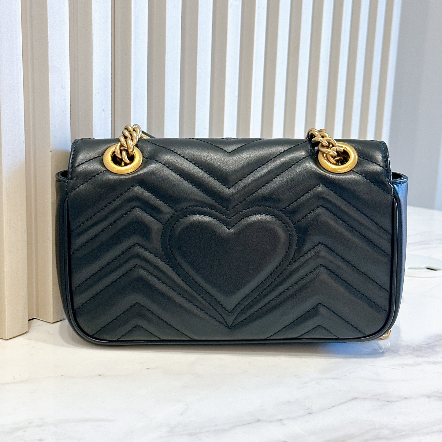 Gucci Marmont Mini In Black