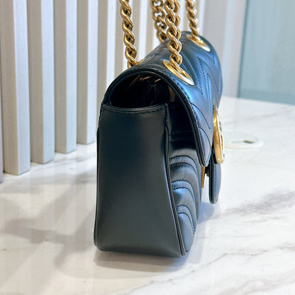 Gucci Marmont Mini In Black
