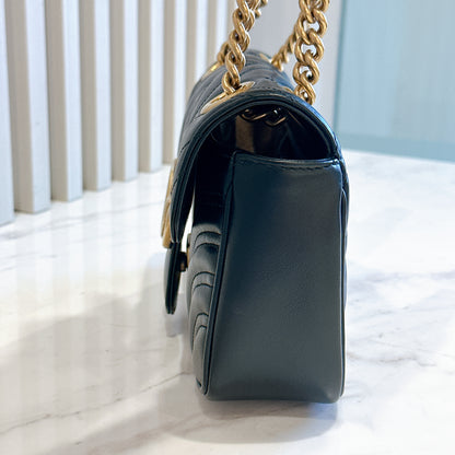 Gucci Marmont Mini In Black