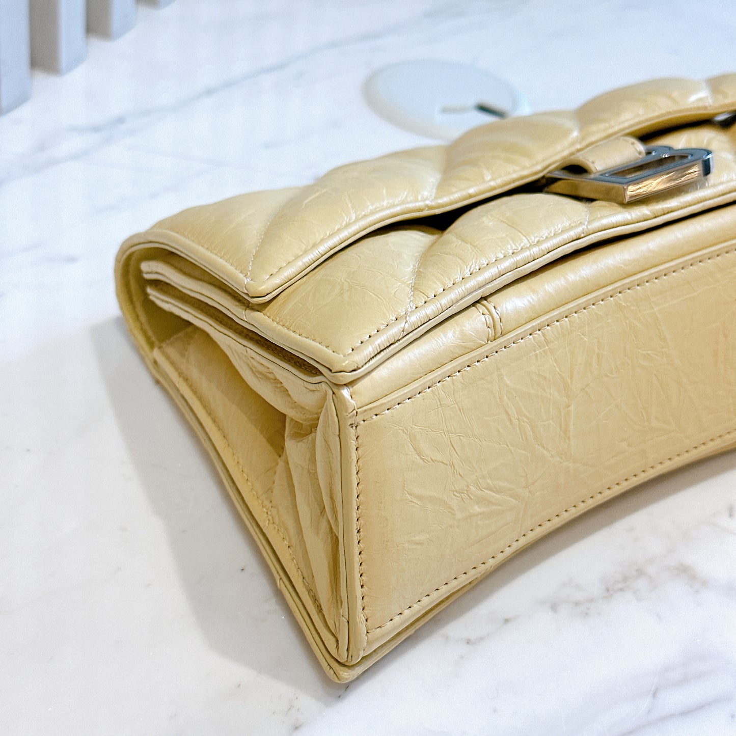 Balenciaga Crush Small in Yellow