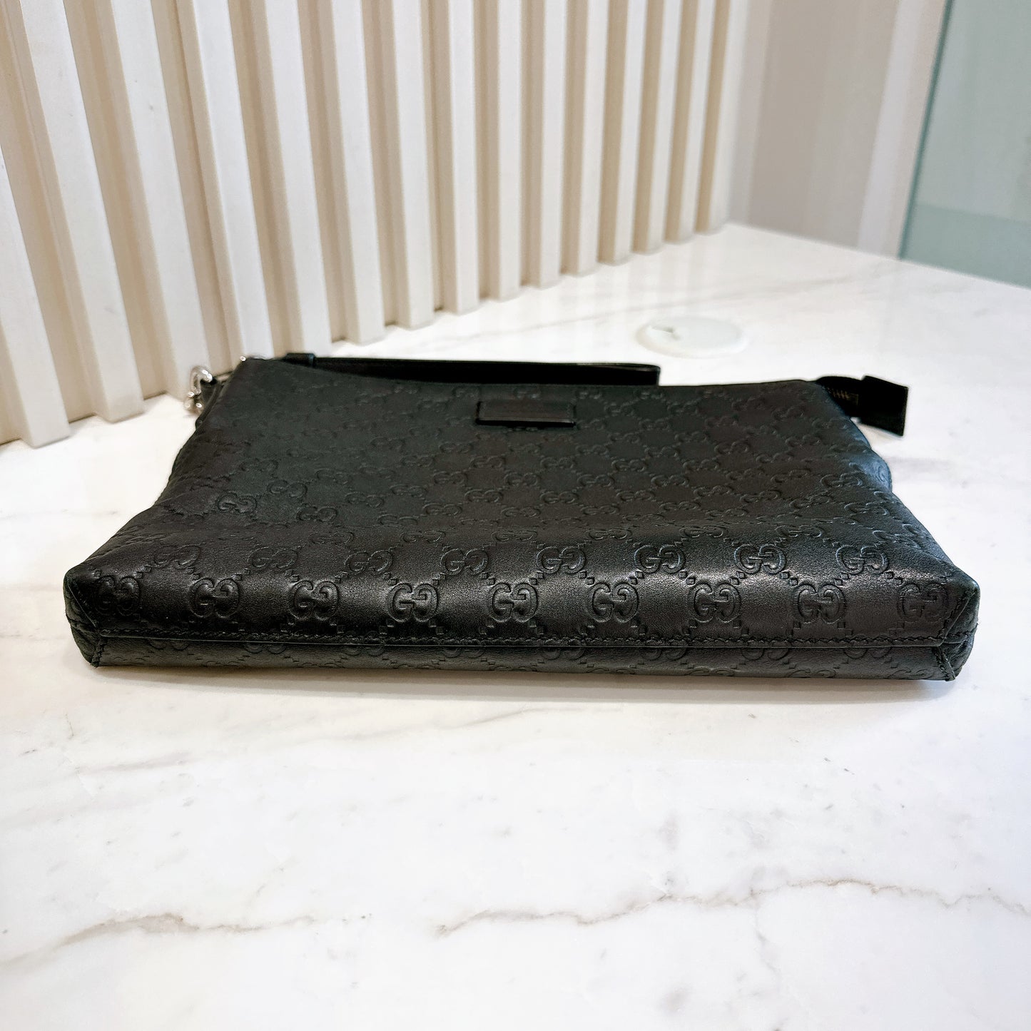 Gucci GG Guccissima Clutch in Black