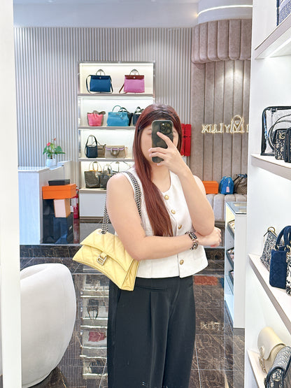 Balenciaga Crush Small in Yellow