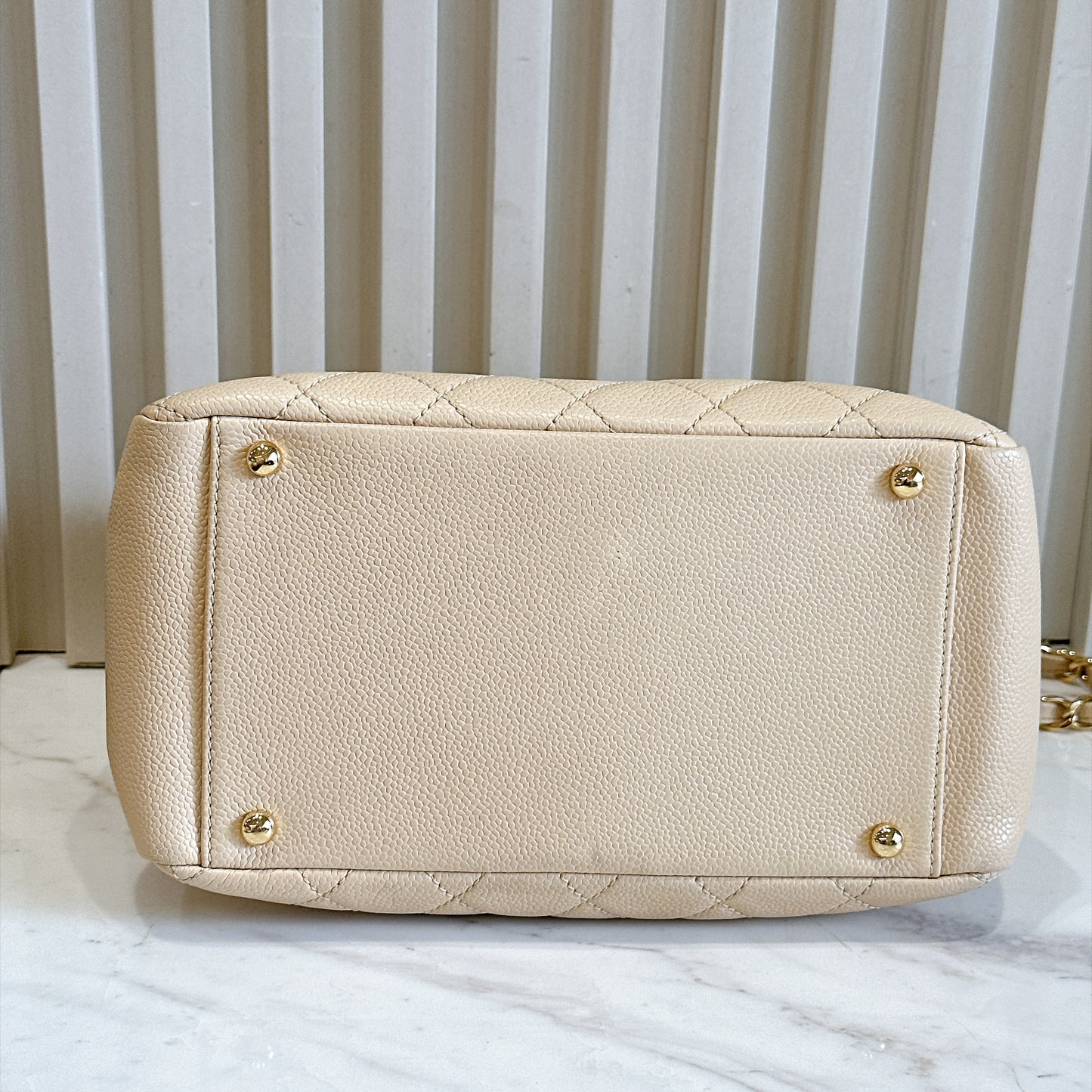 Chanel Petite Timeless Tote in Beige Colour