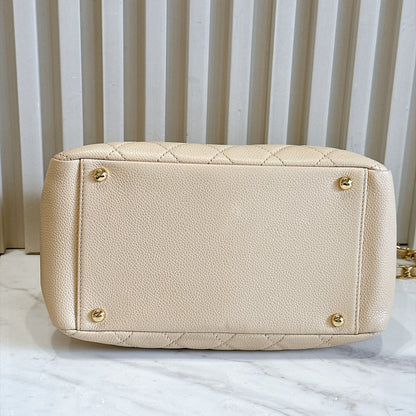 Chanel Petite Timeless Tote in Beige Colour