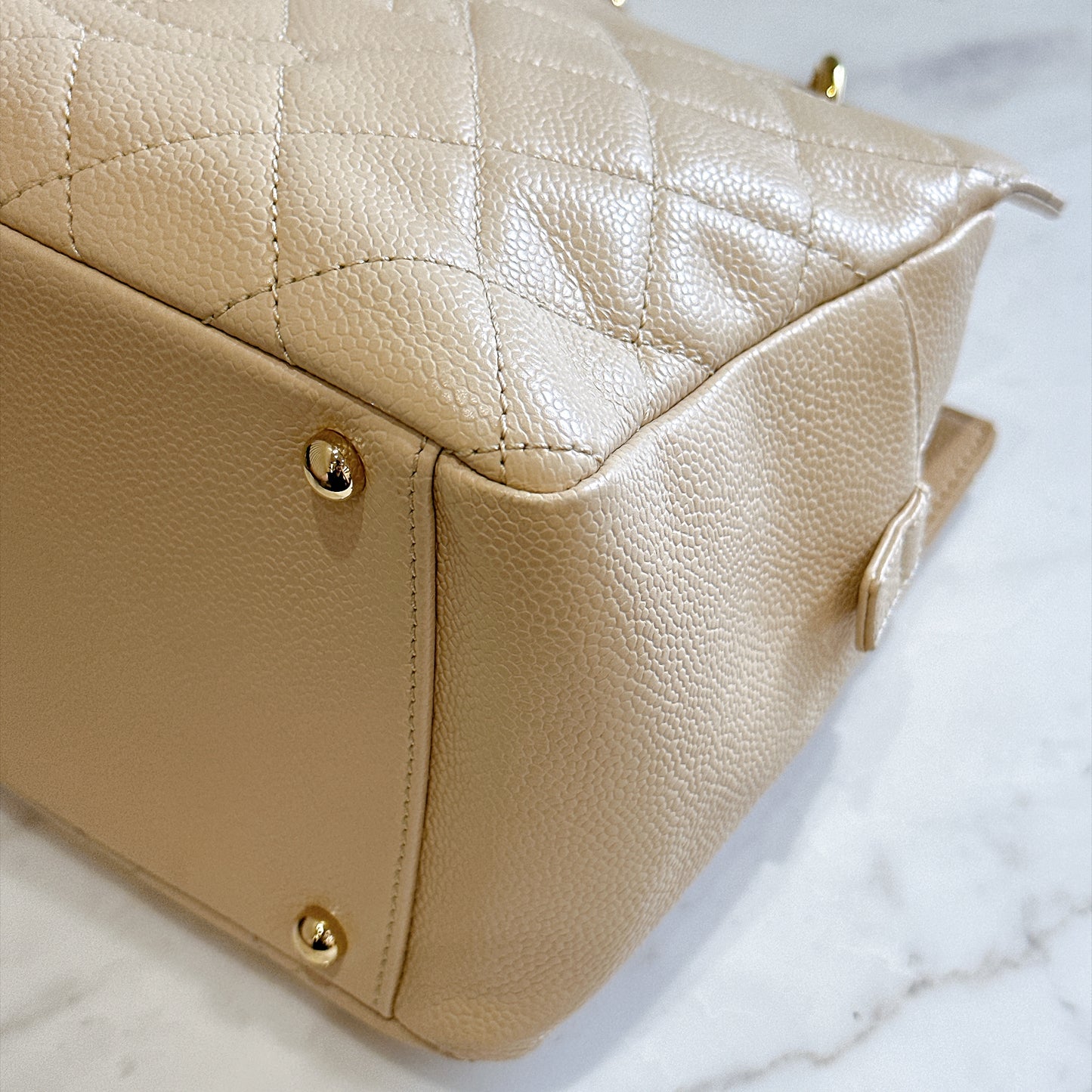 Chanel Petite Timeless Tote in Beige Colour
